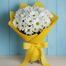 Букет цветов из:  Хризантемы в Новорождественской