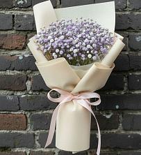 Букет цветов из:  Гипсофила в Новорождественской