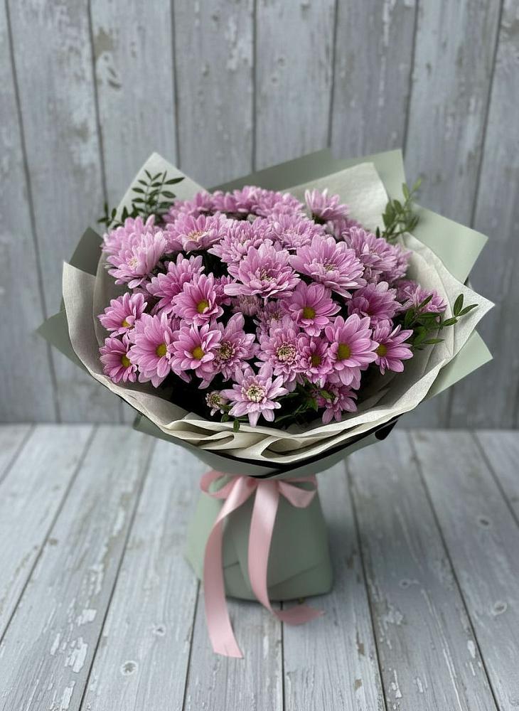 Букет цветов из: Хризантемы в Новорождественской