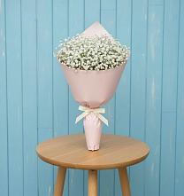 Букет цветов из:  Гипсофила в Новорождественской