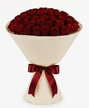 Букет 101 Бордовая роза Блэк Бакарра #REPLACE_PRED# Новорождественской