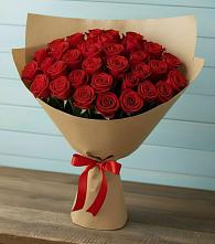 Букет Красные розы Милано в Новорождественской