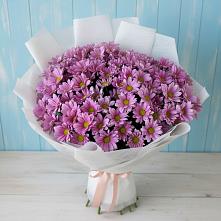 Букет цветов из:  Хризантемы в Новорождественской