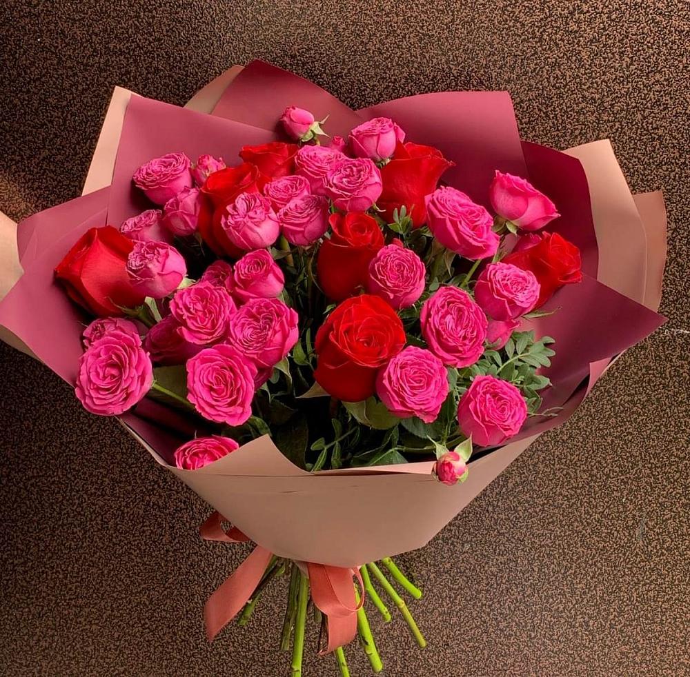 Букет В объятьях нежности в Новорождественской