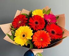 Букет цветов из:  Герберы в Новорождественской