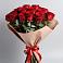 Букет 15 Красных роз Эдлесс Лав в Новорождественской