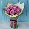 Букет Розы Фёрст Леди в Новорождественской
