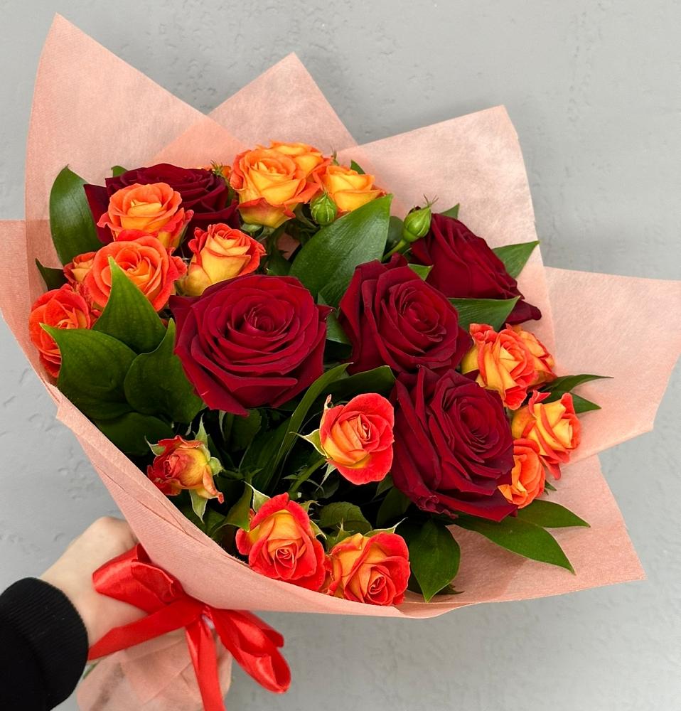 Букет Любовь и восторг в Новорождественской