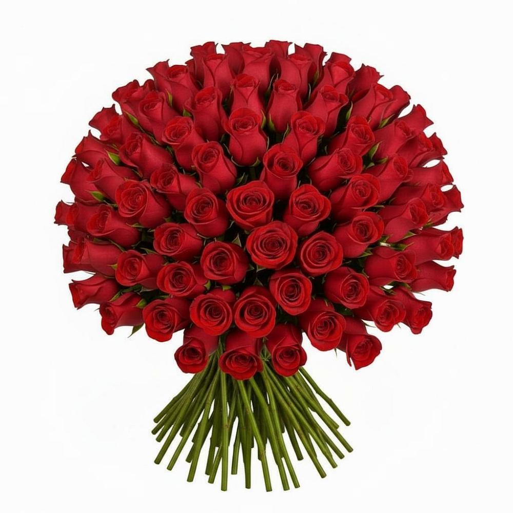 Букет Красные розы Чери Лав в Новорождественской