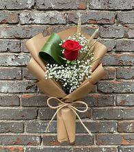 Букет цветов из:  Розы в Новорождественской