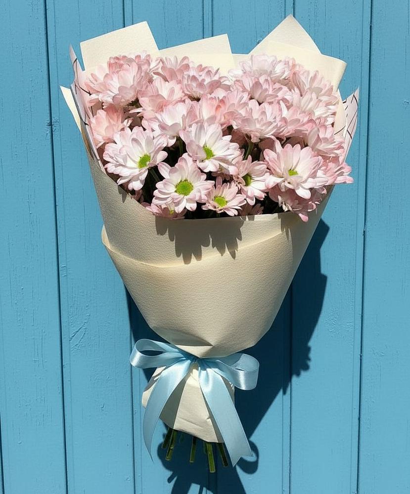 Букет цветов из: Хризантемы в Новорождественской