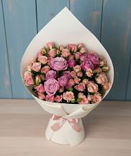 Букет цветов из:  Розы в Новорождественской